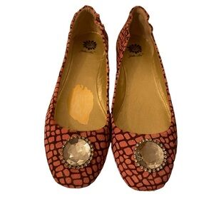 Yellow Box Sabrina Flats Size 10M